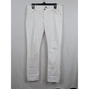 Citizens of Humanity Ava Low Rise Straight Leg Jeans White Women's Size 30